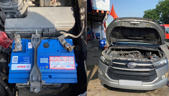 Bình ắc quy Bosch 560.060 xe Toyota Innova