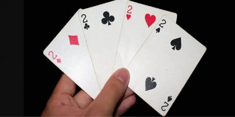 Lá bài Heo Đỏ (2 Rô) trong Tiến Lên Miền Nam