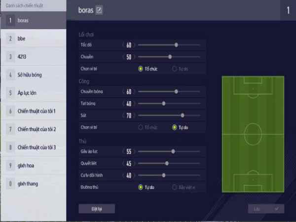 Chiến thuật 442 và những kiến thức anh em cần nắm bắt